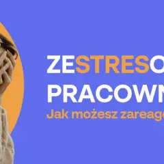 Kobieta z rękami na twarzy, symbolizująca stres.