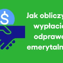 Dłoń podająca monetę z symbolem dolara, na zielonym tle z tekstem.
