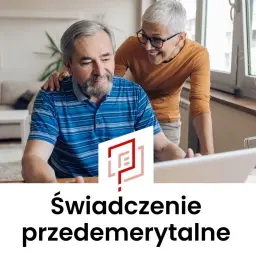 Para przygotowuje się do przejścia na emeryturę, analizując świadczenie przedemerytalne.