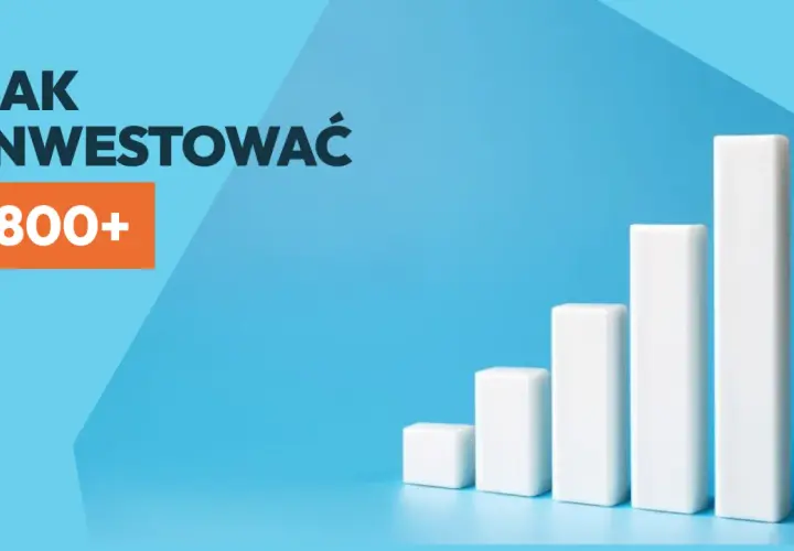 Jak inwestować 800+? Wykres słupkowy symbolizuje wzrost, jak w przypadku obligacji rodzinnych.