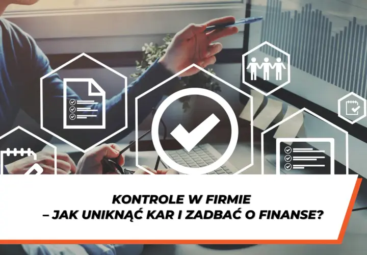 Dłoń wskazująca na ekran komputera z ikonami kontroli i wykresami.