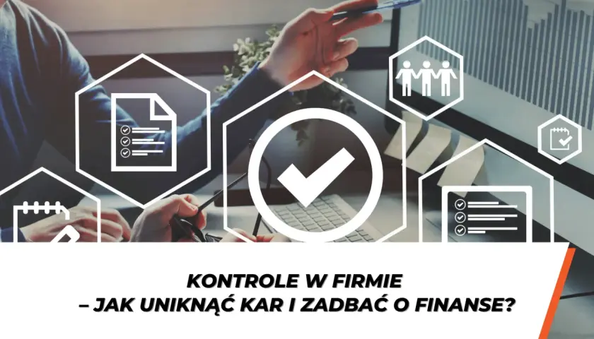 Dłoń wskazująca na ekran komputera z ikonami kontroli i wykresami.