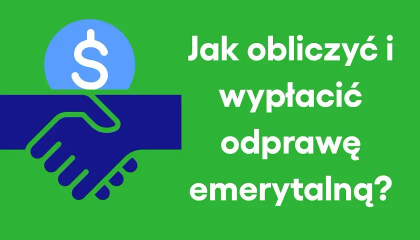 Dłoń podająca monetę z symbolem dolara, na zielonym tle z tekstem.