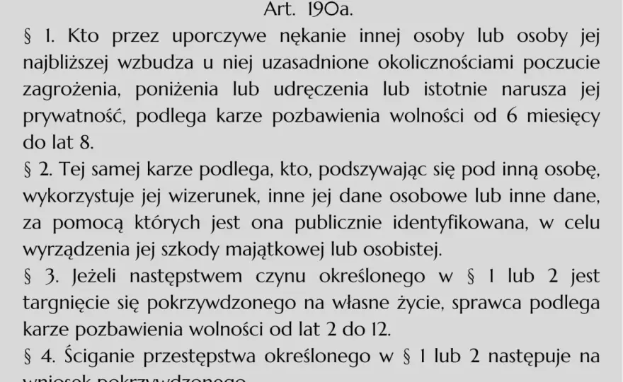 Uporczywe nękanie - Jak się bronić i zgłosić stalking?