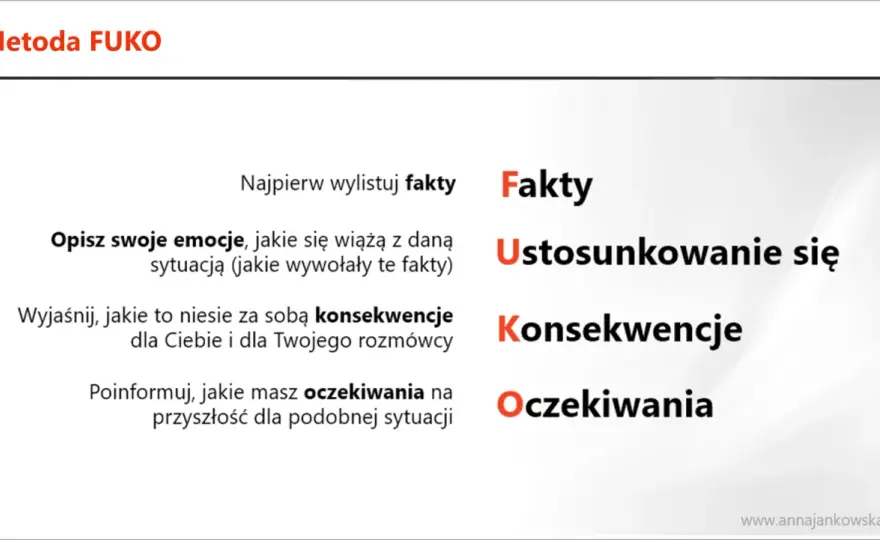 FUKO - skuteczny feedback, który działa. Jak go używać?
