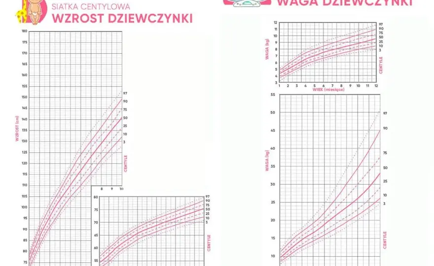 Ile waży roczne dziecko? Sprawdź normy i siatki centylowe!