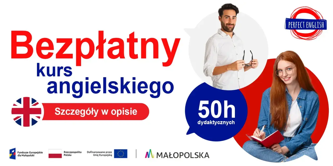 Bezpłatny kurs angielskiego 50h. Zastanawiasz się, jaki kurs angielskiego wybrać? Sprawdź szczegóły!