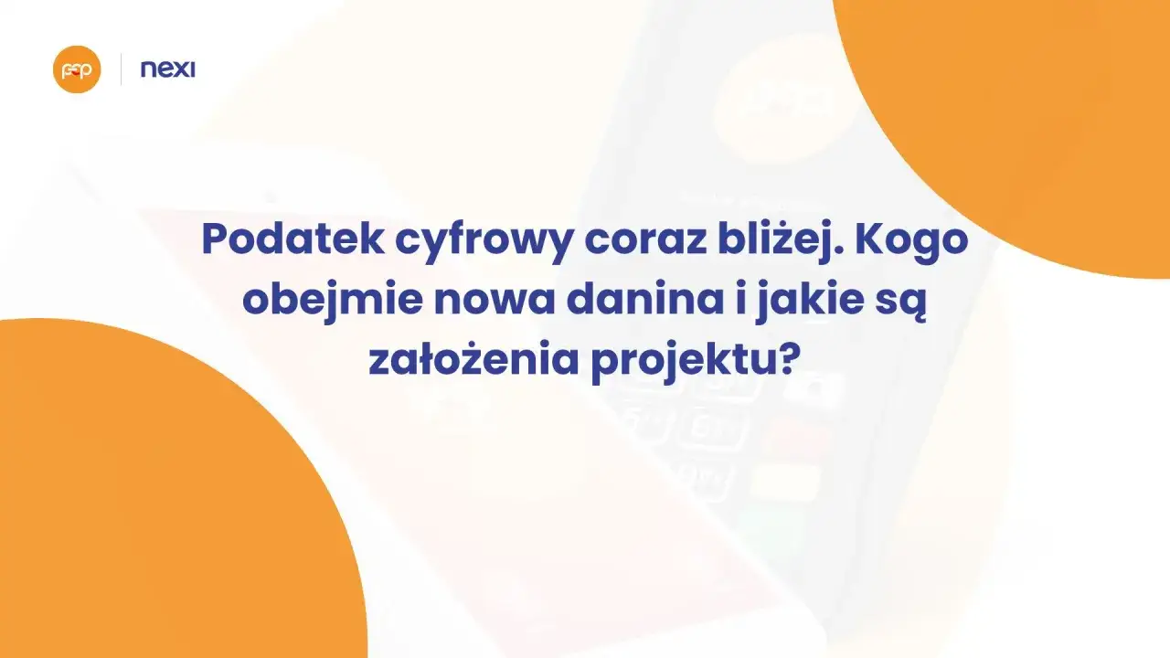 Podatek cyfrowy zbliża się wielkimi krokami. Grafika przedstawia terminal płatniczy i logo Nexi, sugerując dyskusję o nowych daninach.